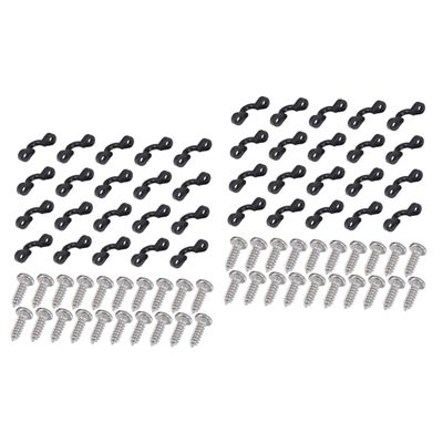 BESPORTBLE 3sets Kayaking Buckles Kayak Rope Buckle High Strength Clasp for Boat Canoe Yacht Accessories