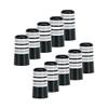 DONGKER Golf Iron Ferrules, 10 PCS Golf Sleeve Ferrule Compatible 0.370'' Parallel Shaft,Silver view 1