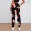 Flag of Lebanon Womens Sweatpants Drawstring Joggers Yoga Lounge Casual Pants with Pockets M view 3