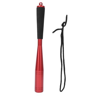 ICRPSTU 25mm Diameter Fishing Bat Tool Aluminium Alloy 2 Colours Fish Priest with Foam Handle (Red)