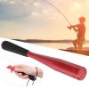 ICRPSTU 25mm Diameter Fishing Bat Tool Aluminium Alloy 2 Colours Fish Priest with Foam Handle (Red) view 3