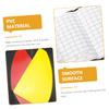 Kisangel 8sets Professional Referee Kit of Standard Soccer Cards Portable Wallets Compact Design for Essential for Football Training view 3
