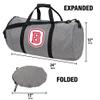 Bradley University Primary Logo Lightweight Duffel Bag for Sports and Gym Packable for Travel view 3