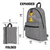 Campus Lab University of Idaho Primary Logo Lightweight Backpack for Work School Daily Use Packable for Travel view 4