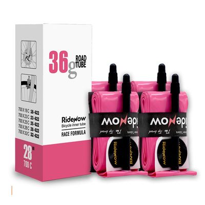 2/4 Pack Ridenow TPU Inner Tubes 700 x 18-32c Bike Tubes with 45/65/85mm Presta Valve