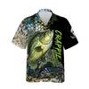 CAP1ANDPICE Fishing Dad Hawaiian Shirt Lucky Fishing Hawaiian Shirt for Men, for Fishing Lover (US, Alpha, X-Large, Regular, Regular, Crappie Fishing) view 1