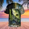 CAP1ANDPICE Fishing Dad Hawaiian Shirt Lucky Fishing Hawaiian Shirt for Men, for Fishing Lover (US, Alpha, X-Large, Regular, Regular, Crappie Fishing) view 3