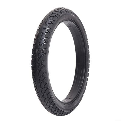 16 Inch Replacement Bicycle Tire,Inflatable Tire for Electric Bikes, Reduces Risk of Flat Tires for Electric Bike BicycleRubber
