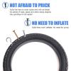 16 Inch Replacement Bicycle Tire,Inflatable Tire for Electric Bikes, Reduces Risk of Flat Tires for Electric Bike BicycleRubber view 2