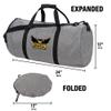 Kennesaw State University Primary Logo Lightweight Duffel Bag for Sports and Gym Packable for Travel view 3