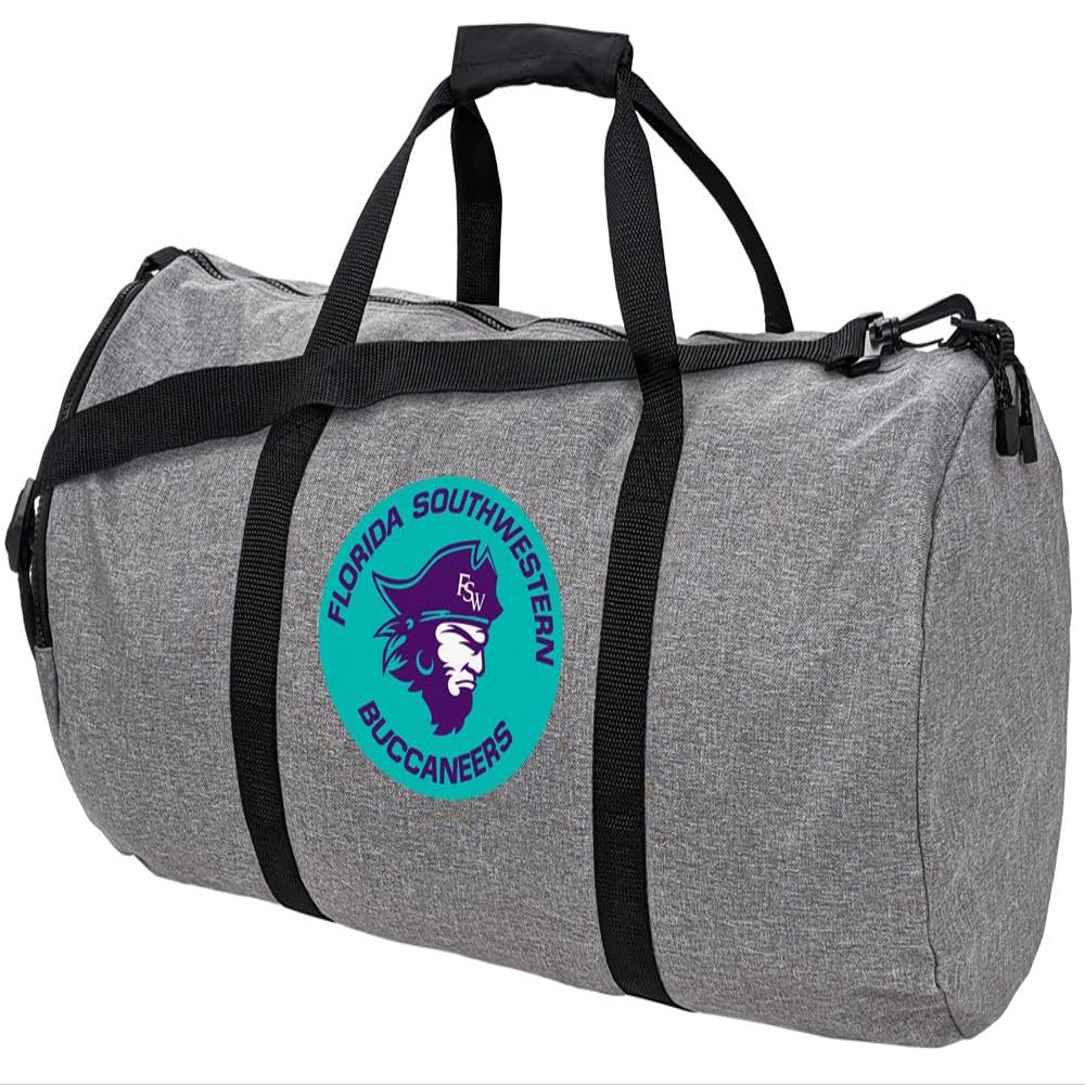Florida Southwestern State College Primary Logo Lightweight Duffel Bag for Sports and Gym Packable for Travel