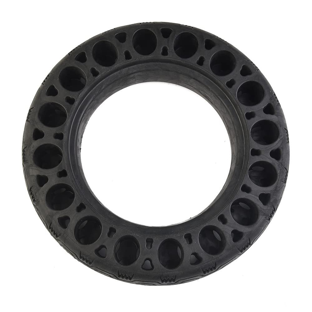 1/2 pcs Electric Scooter Honeycomb Tire,10x2.125 Front/Rear Solid Electric Scooter Tire, Durable, Anti-Explosion, Solid Tubes Replacement Tyre Tires