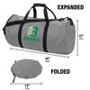 Bronx Community College Primary Logo Lightweight Duffel Bag for Sports and Gym Packable for Travel view 3