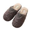 Ctreela Plush Slippers for Women Men Winter Warm Fuzzy Indoor Slippers Cozy Faux Fur Shearling Thick Unisex Slip On Slipper view 1