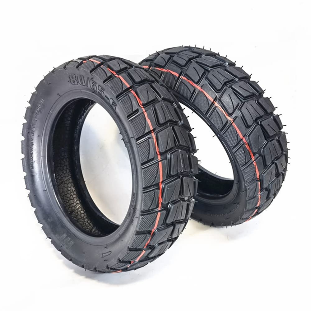 1/2 pcs 10x3 inch Off Road Tire Pneumatic Tyre/Road Tubeless Tyrefor Electric Scooter Anti-slip For Ku-goo M4 Electric Scooters, For ZE-RO 10X