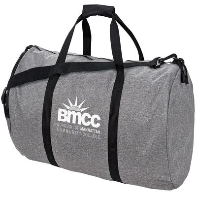 Borough of Manhattan Community College Primary Logo Lightweight Duffel Bag for Sports and Gym Packable for Travel
