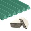 Scott Edward Billiards K66 Rubber Bumpers Pool Table Rail Cushions (Set of 6) Bumpers Replacement Bumpers Accessories- 7/8/9 Feet and Billiard Pool Table Cushion Facings Set of 12-3mm/0.12in view 1