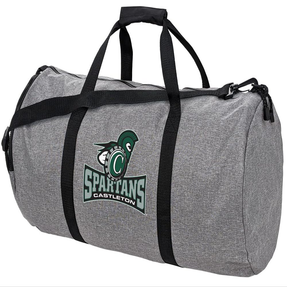 Castleton University Primary Logo Lightweight Duffel Bag for Sports and Gym Packable for Travel