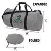 Castleton University Primary Logo Lightweight Duffel Bag for Sports and Gym Packable for Travel view 3