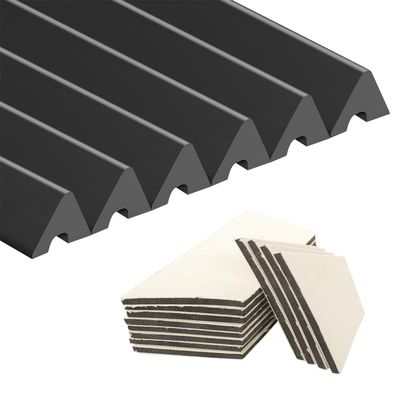Scott Edward Billiards K66 Rubber Bumpers Pool Table Rail Cushions (Set of 6) Bumpers Replacement Bumpers Accessories- 7/8/9 Feet and Billiard Pool Table Cushion Facings Set of 12-3mm/0.12in