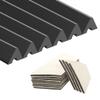 Scott Edward Billiards K66 Rubber Bumpers Pool Table Rail Cushions (Set of 6) Bumpers Replacement Bumpers Accessories- 7/8/9 Feet and Billiard Pool Table Cushion Facings Set of 12-3mm/0.12in view 1