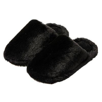 Ctreela Flat Slide for Women Fluffy Cozy Slippers Fuzzy Warm Spa Comfy House Shoes Sandals Indoor Slip On Slipper Non-Slip