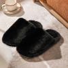 Ctreela Flat Slide for Women Fluffy Cozy Slippers Fuzzy Warm Spa Comfy House Shoes Sandals Indoor Slip On Slipper Non-Slip view 3