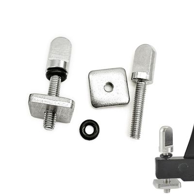 Aiskay 316 Stainless Steel Thumb Fin Screw, Surfboard Fin Screws No Tool Fit for Longboard and SUP Surfing Accessories - 50 Pack