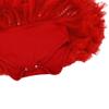 AFAVOM My First Christmas Outfit Girls 1st Xmas Letter Print Red Tutu Romper Dress Newborn New Year Photo Shoot Clothes Infant Birthday Party Bodysuit+Handband+Shoes My 1st Christmas-Tree 6-12 Months view 4