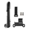 Portable Bicycle Tire Pump, Cycle Frame Hand Pump with Air Gauge Presta Durable Material 120 PSI Capacity (1*Bicycle Pump,2*Screw, 2*Velcro Straps, 2*Side Mount) view 1