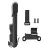Portable Bicycle Tire Pump, Cycle Frame Hand Pump with Air Gauge Presta Durable Material 120 PSI Capacity (1*Bicycle Pump,2*Screw, 2*Velcro Straps, 2*Side Mount) view 3