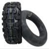 Wheels Electric Scooter Outer Tire Inner Tube 11-inch Mountain Off-Road Inflatable Inner and Outer Tires Tyre Replacement 90/65-6.5 Thick Non-Slip view 1
