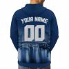 City Custom Baseball Hoodie Personalized You're My Home Night Sweatshirt Printed Apparel Gift for Baseball Fans Men Women Youth S-5XL view 3