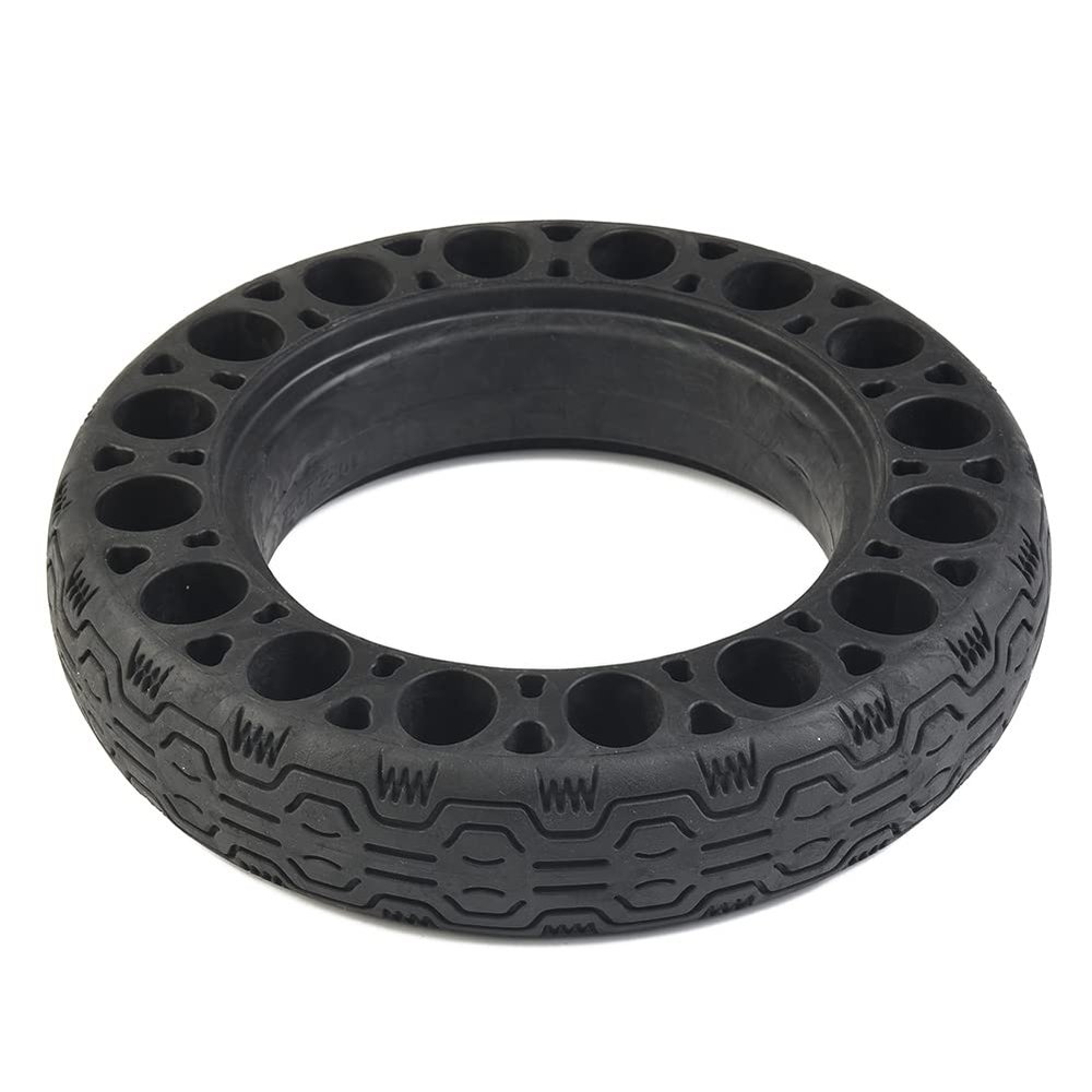1/2 pcs Electric Scooter Honeycomb Tire,10x2.125 Front/Rear Solid Electric Scooter Tire, Durable, Anti-Explosion, Solid Tubes Replacement Tyre Tires