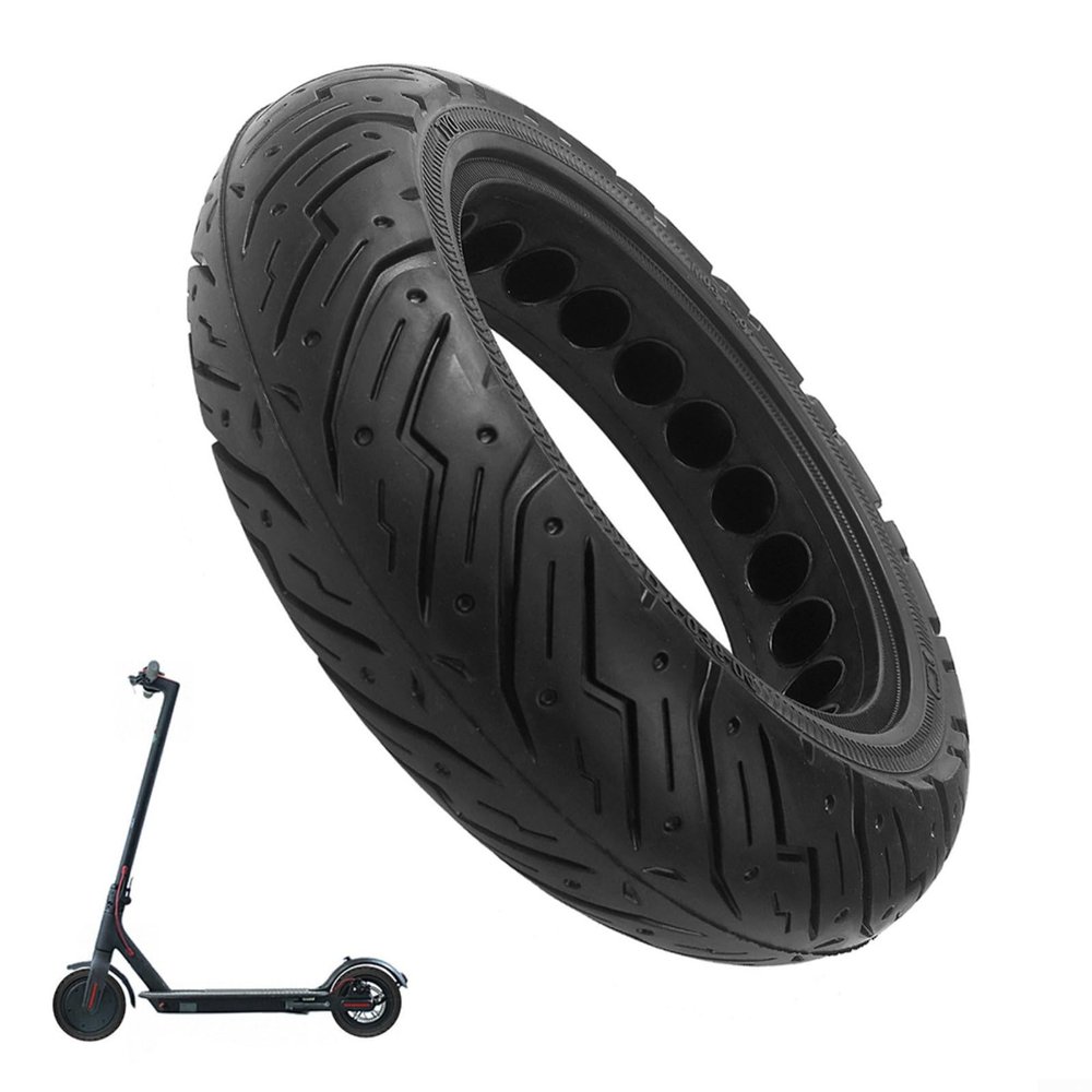 10Inch Solid Tires,Puncture Proof Electric Scooter Tyres10x2.5 Fit10x3.0 10x2 10x2.125 80/65-6 6'' Rim Explosion Proof