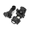 L4G24 Helmet NVG Mount with PVS-14 Arm Tactical Mount ComboJ Arm & Helmet BaseCNC Aluminum (BK) view 1