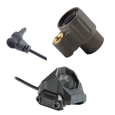 2 pc Combo Unity Tactical AXON SL Switch (Black) and Z-BOLT Dual Function Tailcap (SF Tan) Direct Replacement for DS-SR07-TAN Switch Assembly (Two [2] Part Assembly)