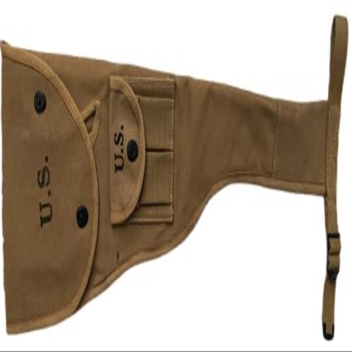 M1 Carbine Canvas Paratrooper Jump Case Marked SEMS 1942-OD GREEN