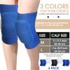 Lenwen 12 Pairs Volleyball Knee Pads for Dancers Soft Breathable Knee Braces for Men Women Football Soccer Yoga Skating Wrestling Running Cycling(Medium,Classic Color) view 2