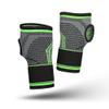 coonitac Outdoor Sports Adult Weightlifting Fitness Wrist Protectors Pressurized Breathable Palm Protectors Knitted Wrist Brace Wrist Sleeves (Green,Large) view 1
