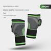 coonitac Outdoor Sports Adult Weightlifting Fitness Wrist Protectors Pressurized Breathable Palm Protectors Knitted Wrist Brace Wrist Sleeves (Green,Large) view 4