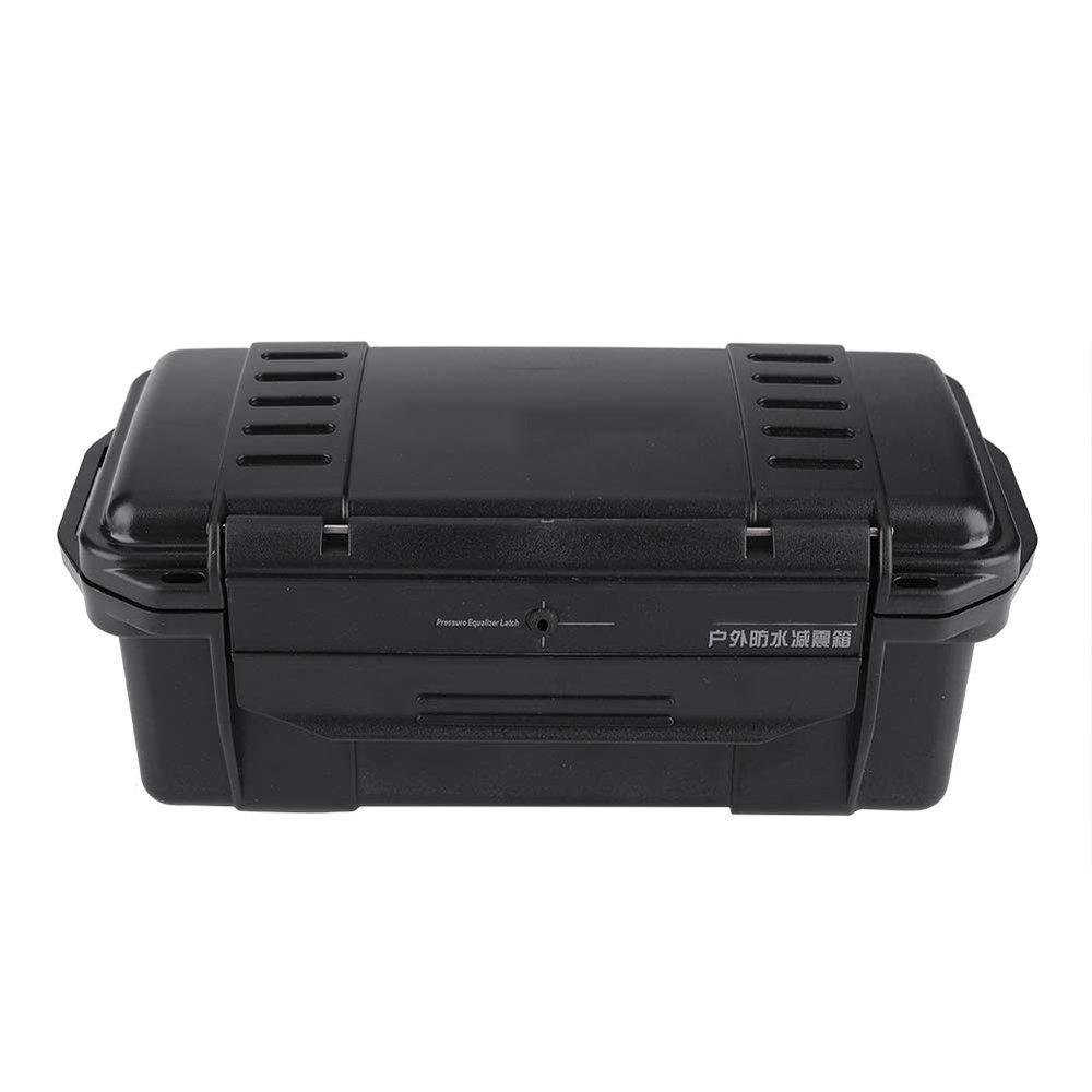 QANYEGN Pressure Proof Waterproof Sed Box, Survival Storage Case, Outdoor Shockproof Case for Hiking, Camping, or Engaging (C)