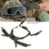 QANYEGN Helmet Chin Strap, Dial Suspension System, Chin Strap Helmet Aries for Fast, MICH, and Wendy Helmets (Military Green) view 4