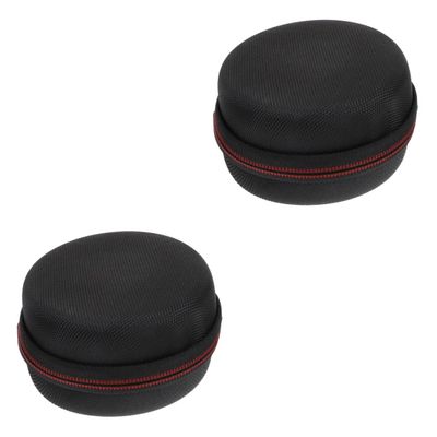 2 Pcs Watch Storage Bag Travel Watch Case Travel Watch Cases for Men Jewelry Organizer Bag Men Jewelry Box Organizer Watch Travel Case Jewelry Storage Bag Durable Organizing Bag ( Color : Blackx2pcs ,