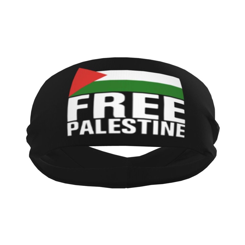 Free Palestine Flag Palestinian Flag Multifunctional Headband Unisex Quick-Drying Sports Sweatbands Workout Wristbands
