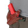 Doruk Holster for Ruger Mark IV 22/45 Lite Owb Leather Gun Belt Holsters (Brown Right Hand) view 3