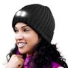 HEAD LIGHTZ Headlightz by Roq Innovation - Beanie with Light, Unisex LED Beanie Hat with Light Built in, Rechargeable, Black-Mono view 1