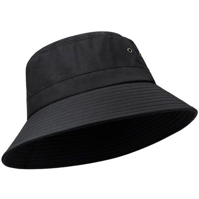 FASHIXD Large Bucket Hat, XL,XXL Black Bucket Hat for Women Large Head Fisherman Hats for Golf Summer Sun Hat (US, Alpha, XX-Large, Black)