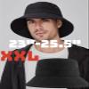 FASHIXD Large Bucket Hat, XL,XXL Black Bucket Hat for Women Large Head Fisherman Hats for Golf Summer Sun Hat (US, Alpha, XX-Large, Black) view 2