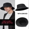 FASHIXD Large Bucket Hat, XL,XXL Black Bucket Hat for Women Large Head Fisherman Hats for Golf Summer Sun Hat (US, Alpha, XX-Large, Black) view 3